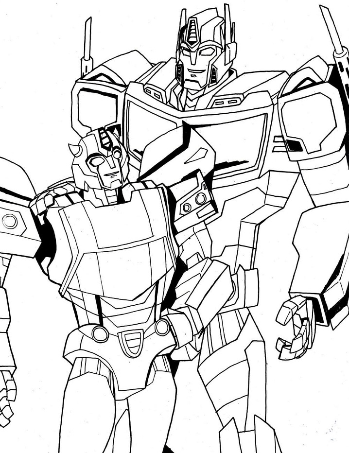 Bumblebee and Optimus