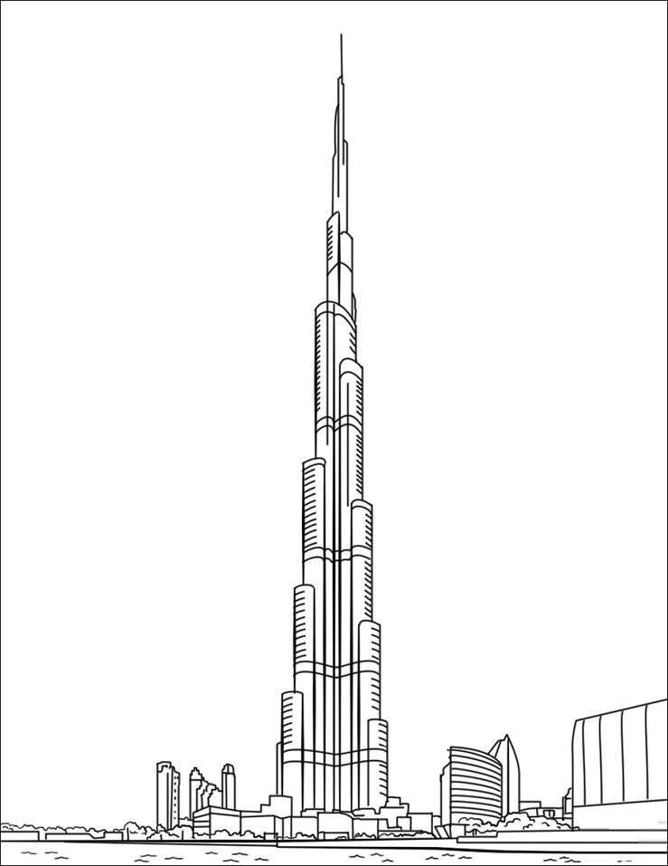 Burj Khalifa in Dubai