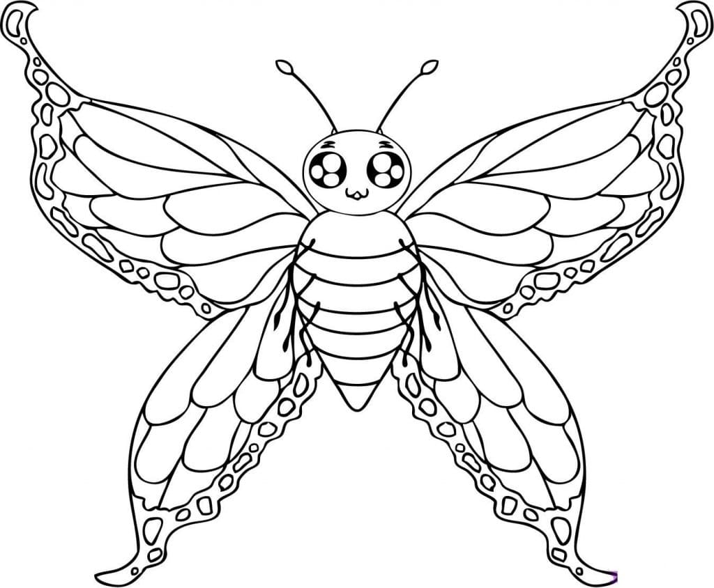 Butterfly 6 Coloring Game Butterfly 6