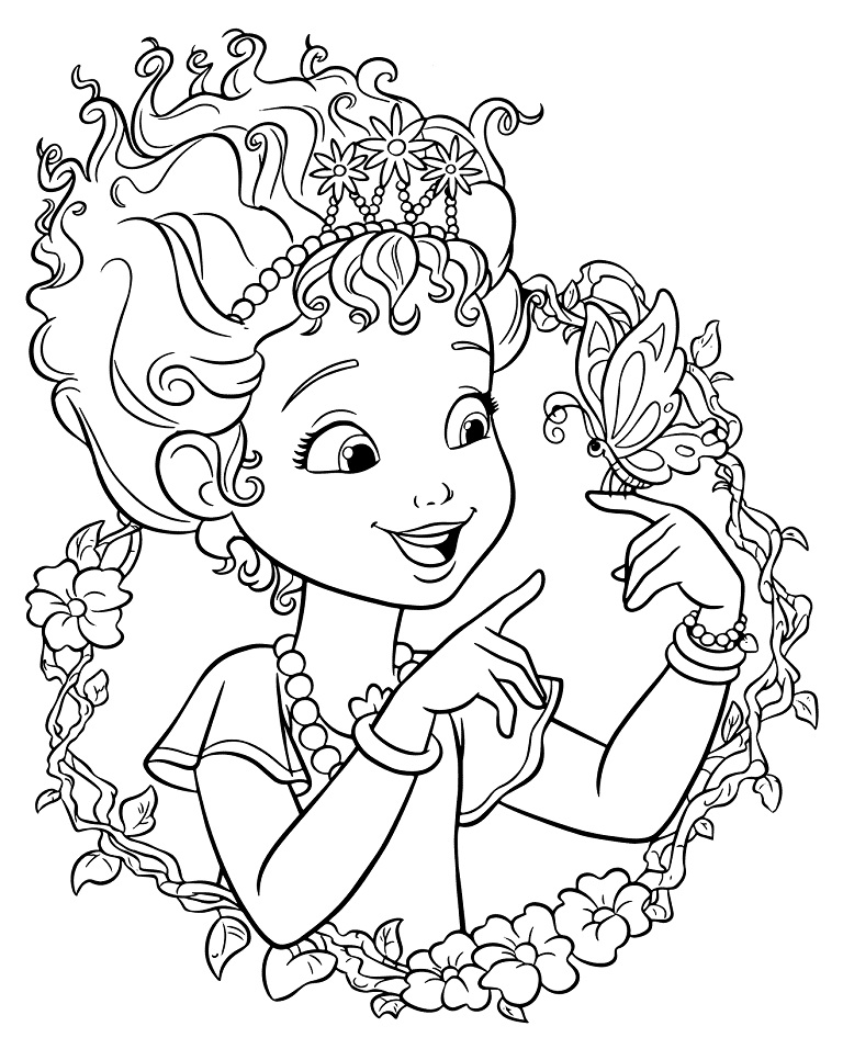 Butterfly and Fancy Nancy