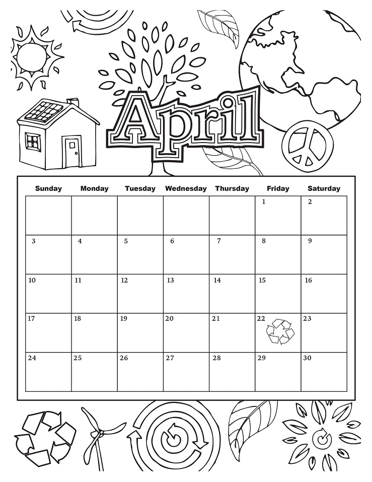 Calendar April
