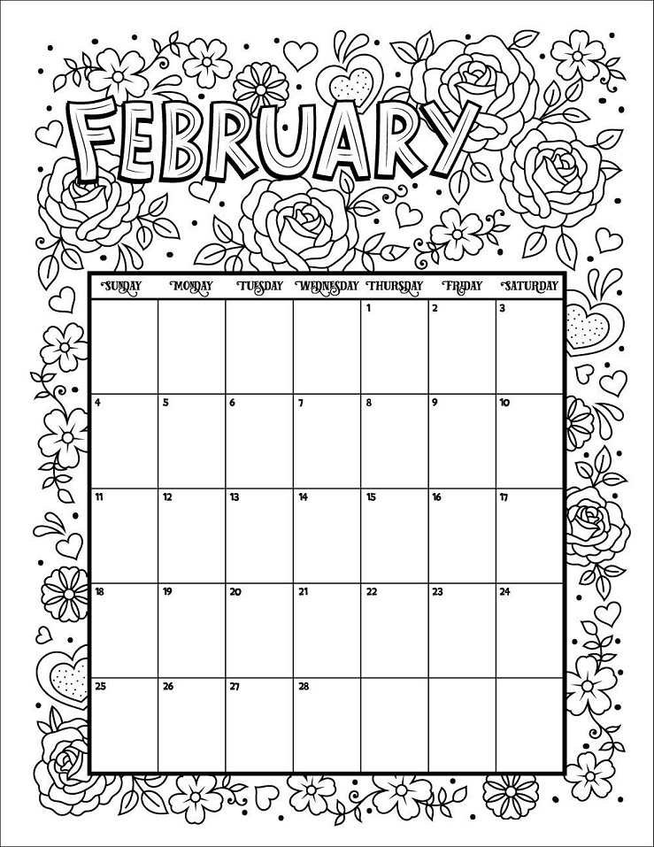Calendar February