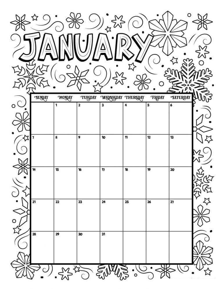 Calendar January