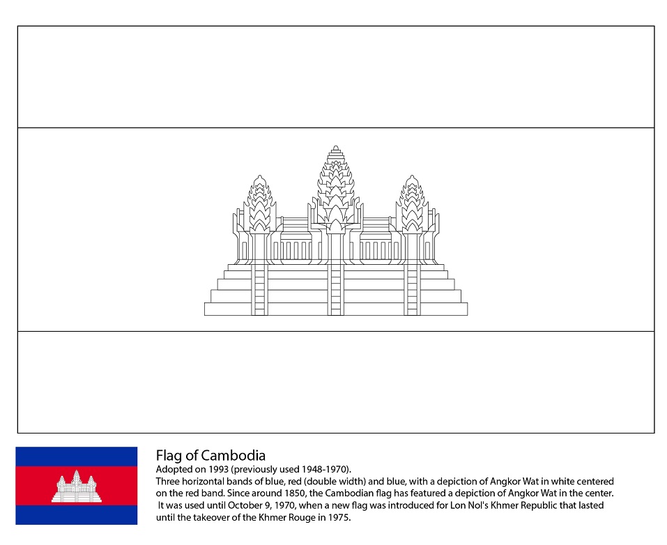 Cambodia Flag