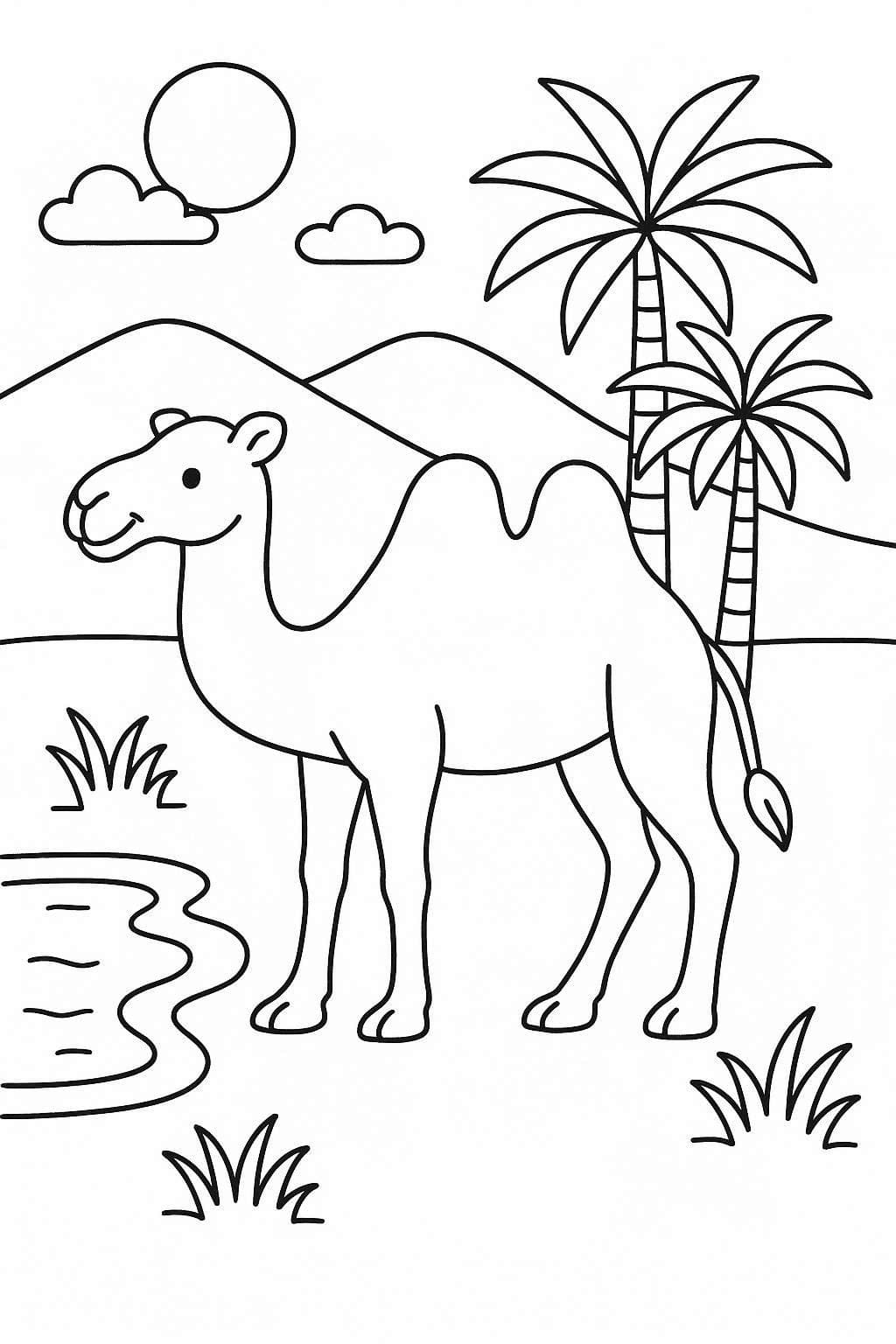 Camel Free Printable