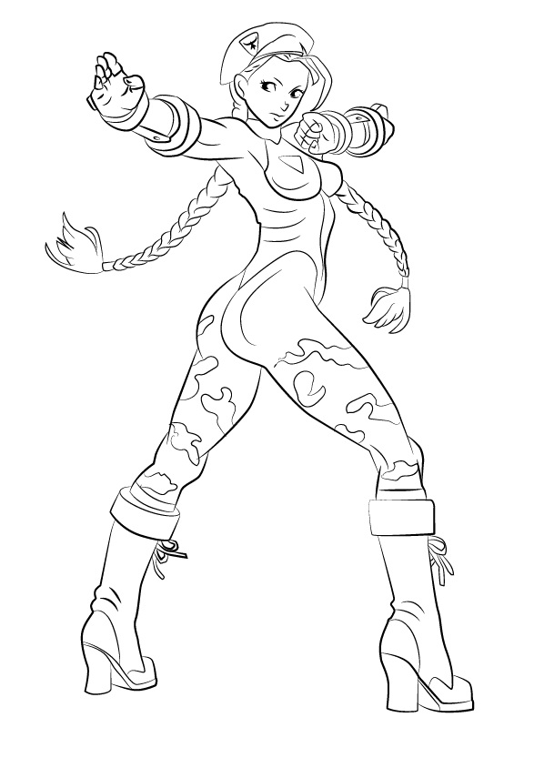 Cammy from Street Fighter