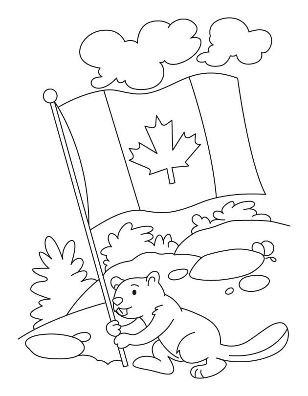 Canada Day 5 Coloring Game Canada Day 5