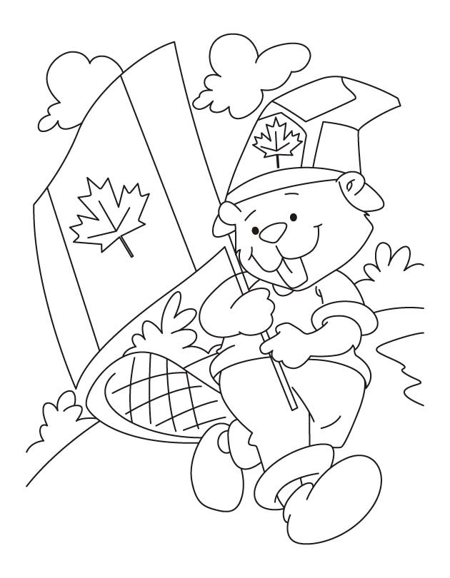 Canada Day 8 Coloring Game Canada Day 8