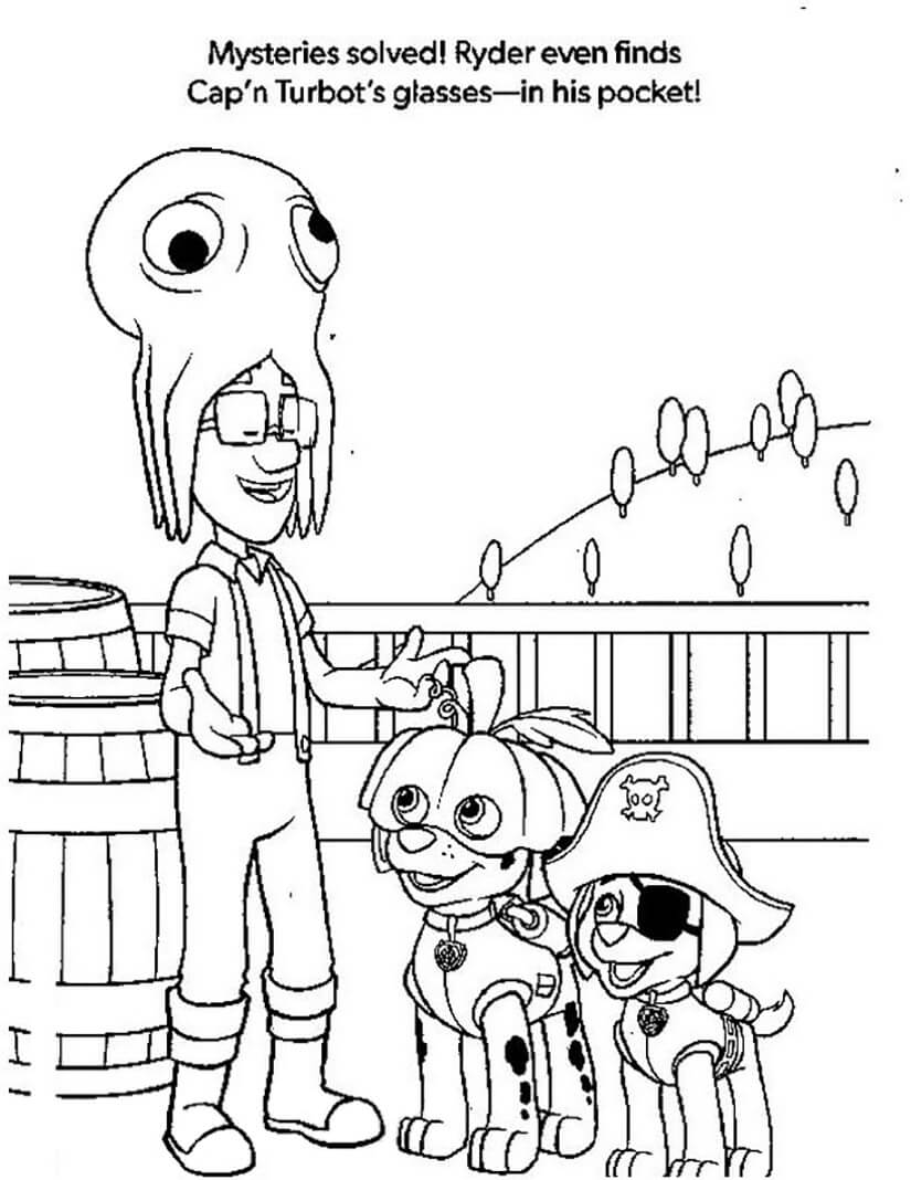 Capn Turbot in Paw Patrol