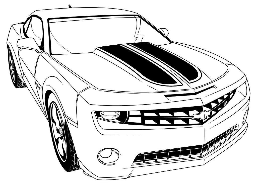 Car Bumblebee Coloring Game Car Bumblebee