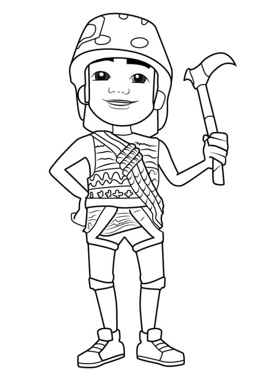 Carlos from Subway Surfers