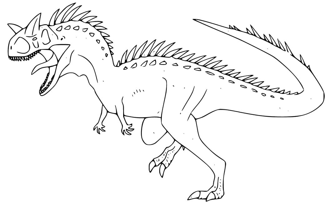 Carnotaurus Running