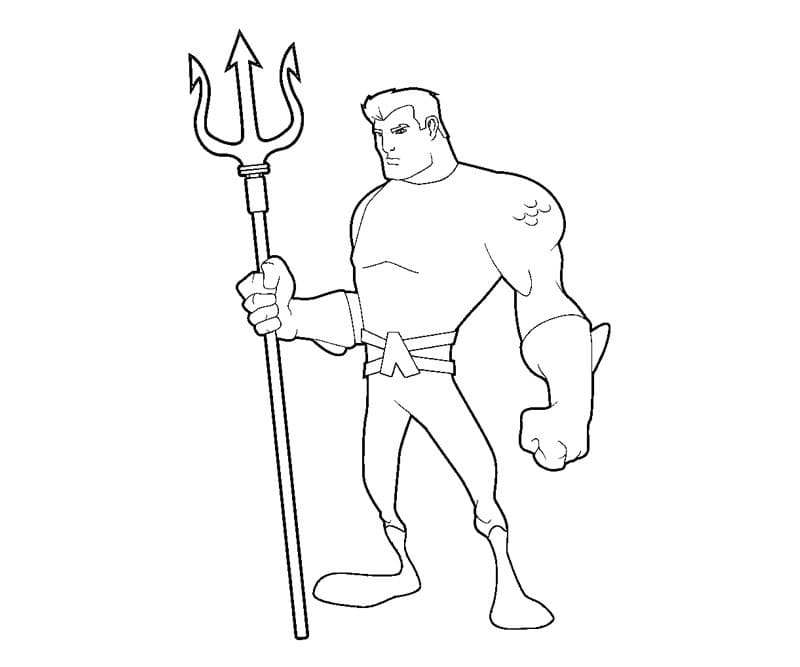 Cartoon Aquaman