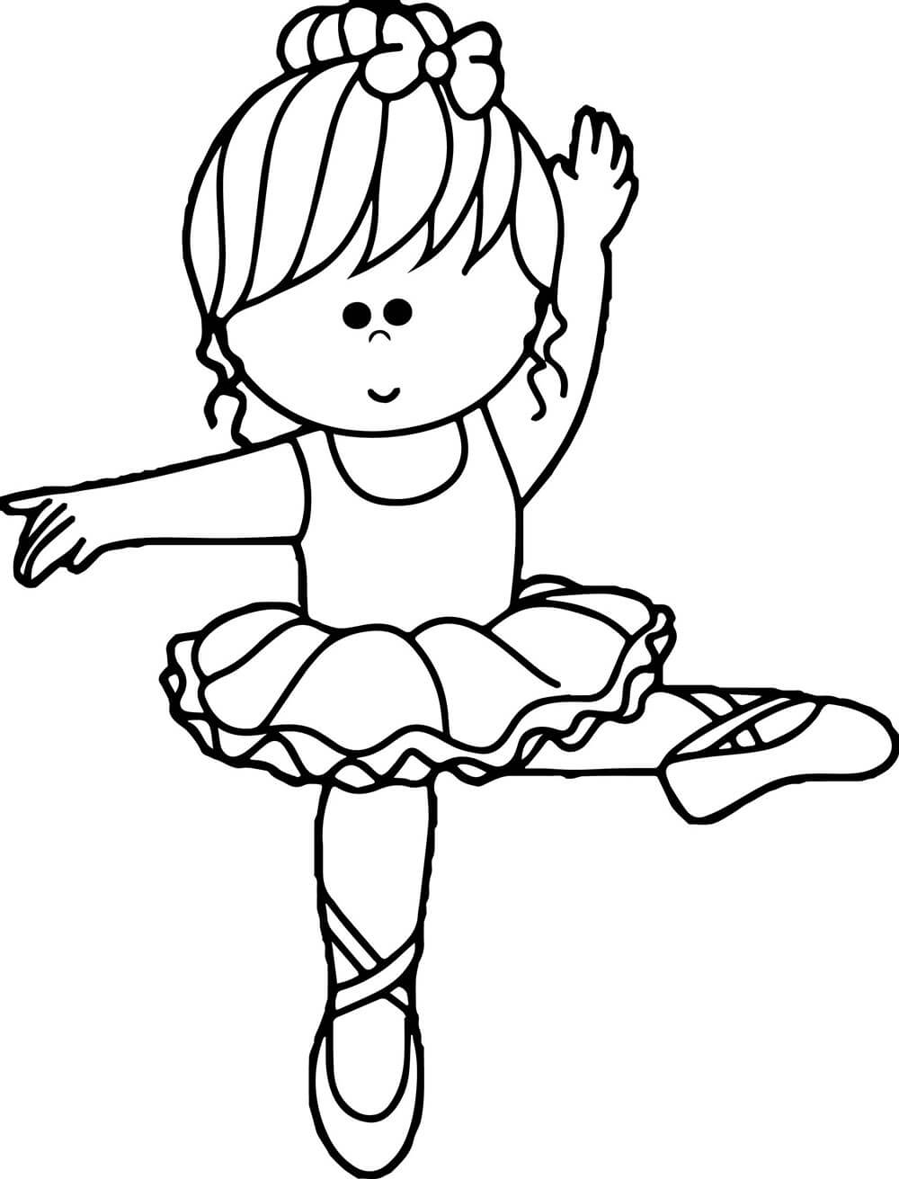 Cartoon Ballerina