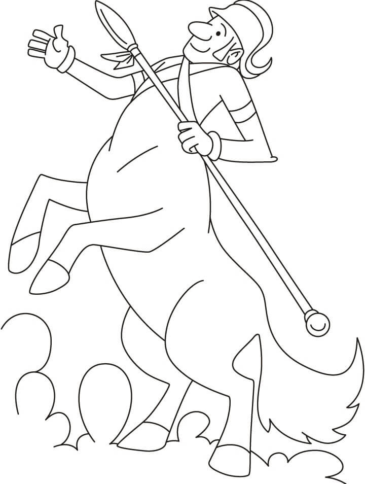 Cartoon Centaur