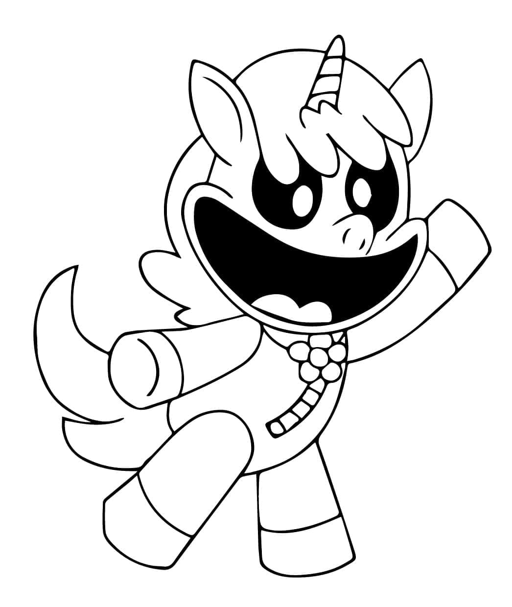 Cartoon CraftyCorn Coloring Game Cartoon CraftyCorn