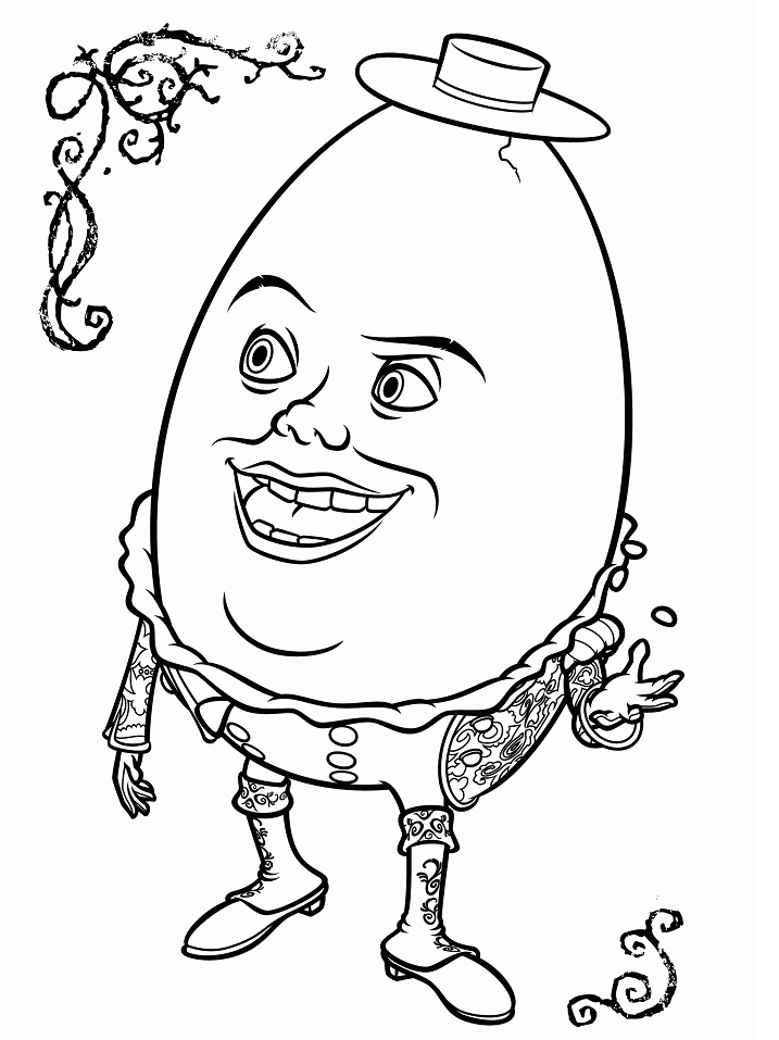 Cartoon Humpty Dumpty