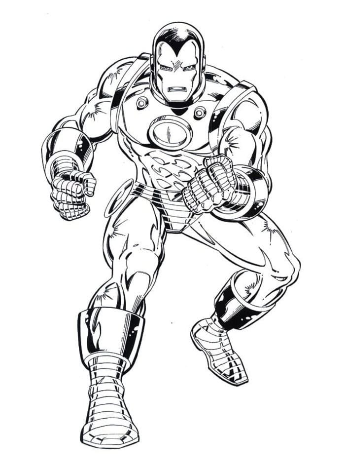 Cartoon Iron Man