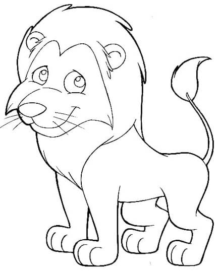 Cartoon Lion
