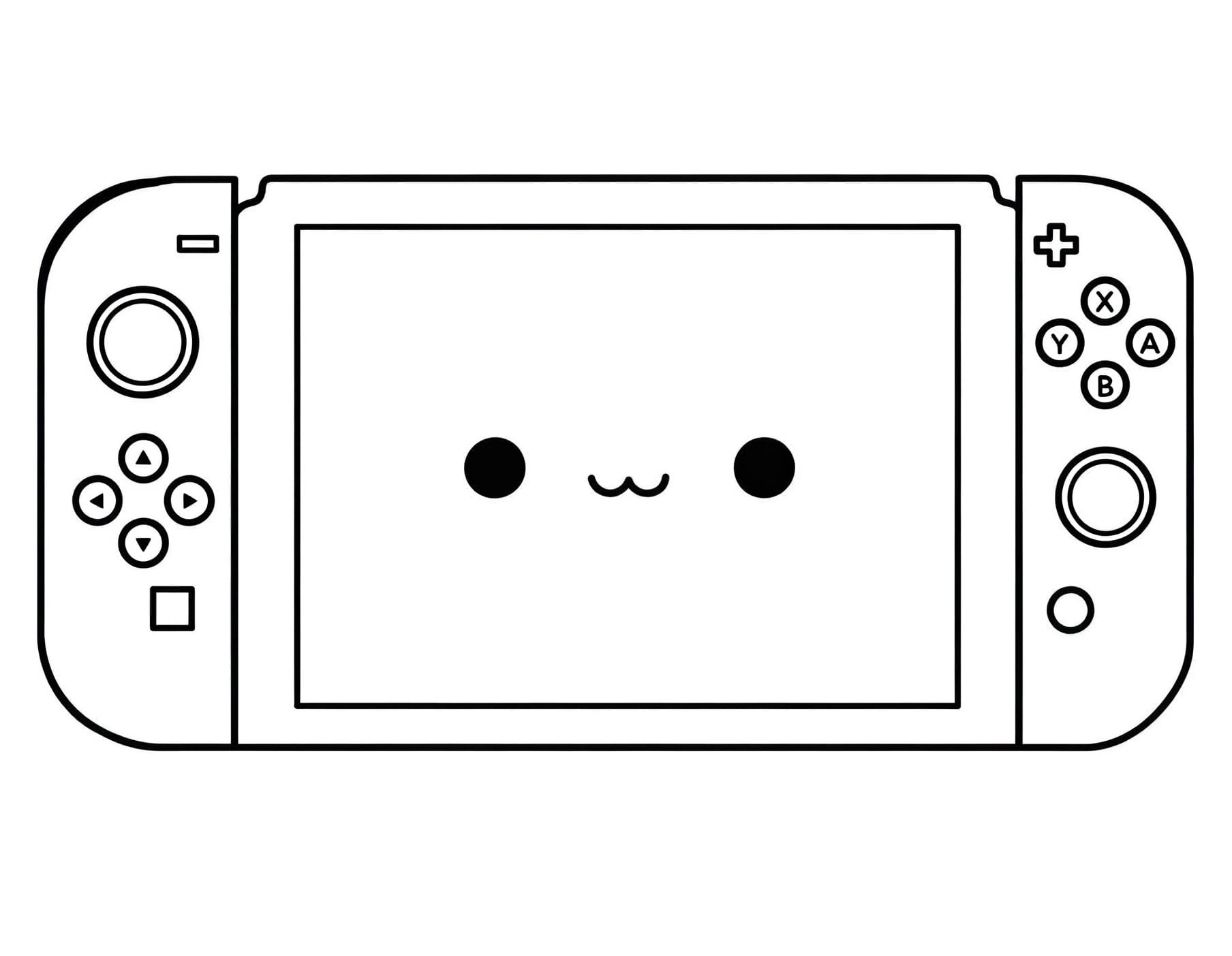 Cartoon Nintendo Switch