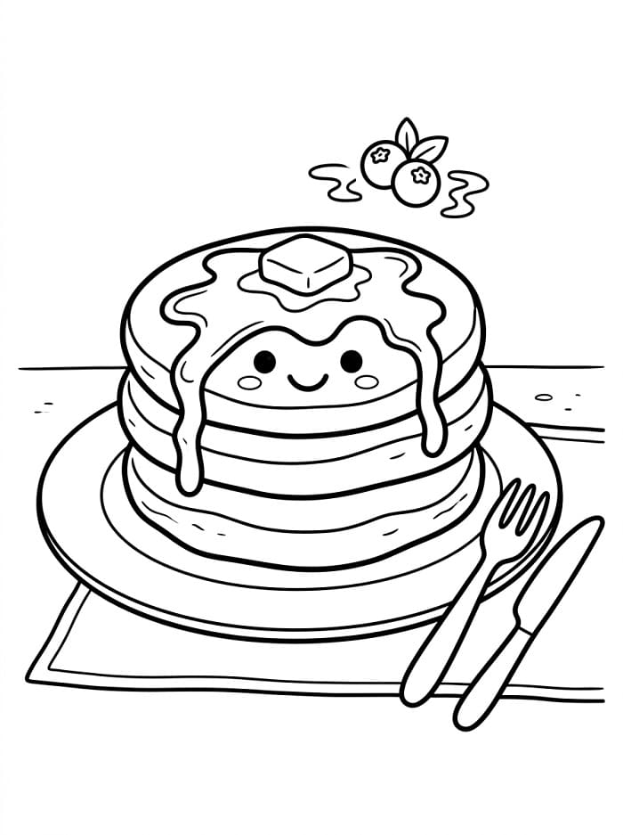 Cartoon Pancake