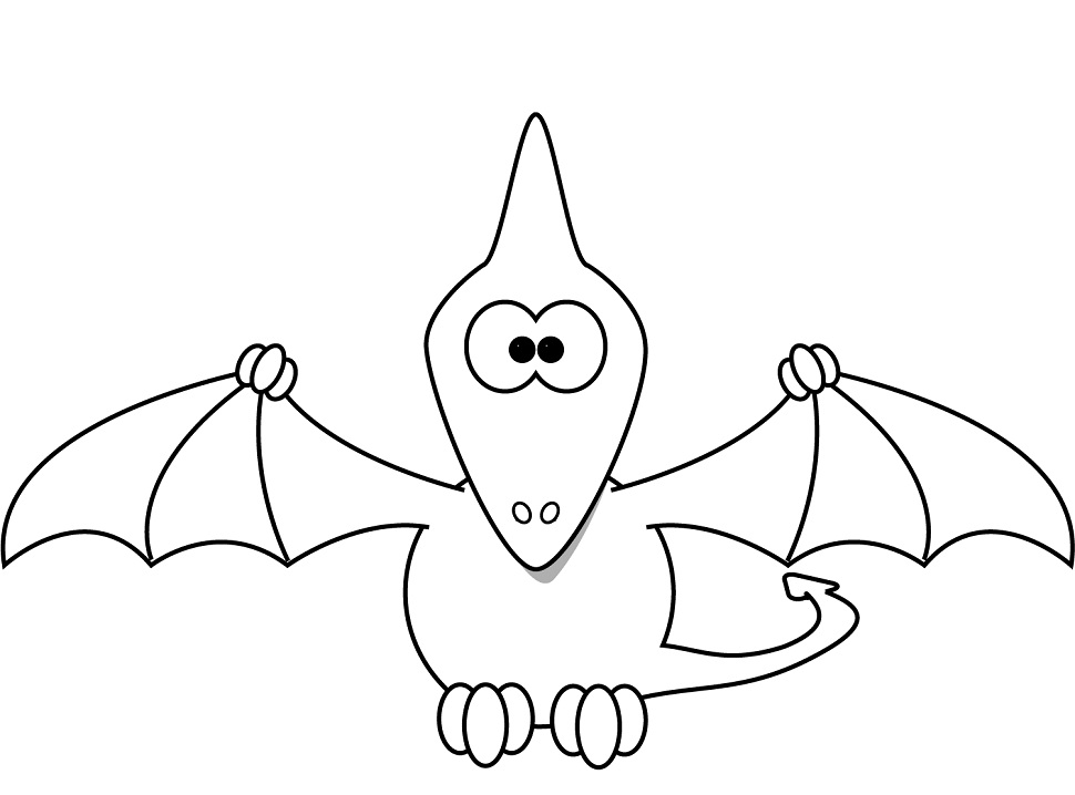 Cartoon Pterodactyl
