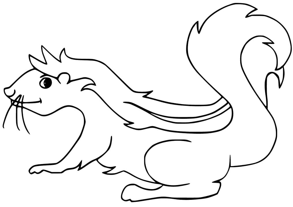 Cartoon Skunk