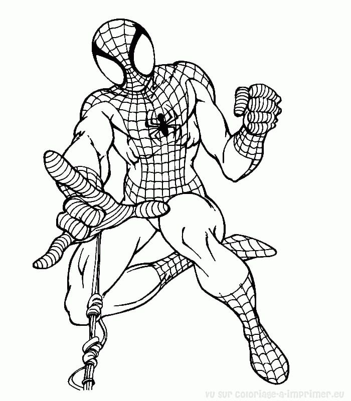 Cartoon Spiderman Coloring Game Cartoon Spiderman