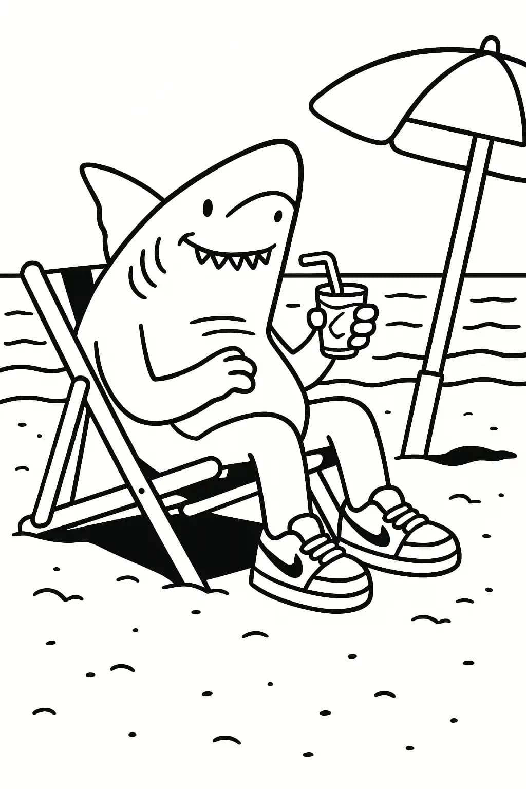 Cartoon Tralalero Tralala