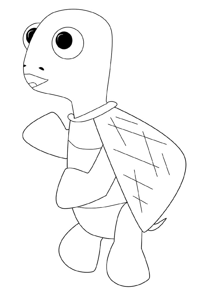 Cartoon Turtle Coloring Game Cartoon Turtle