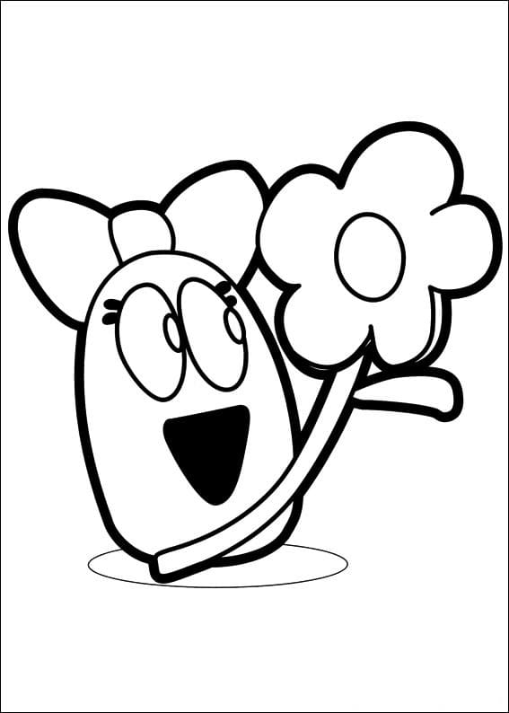 Caterpillar from Pocoyo Coloring Game Caterpillar from Pocoyo