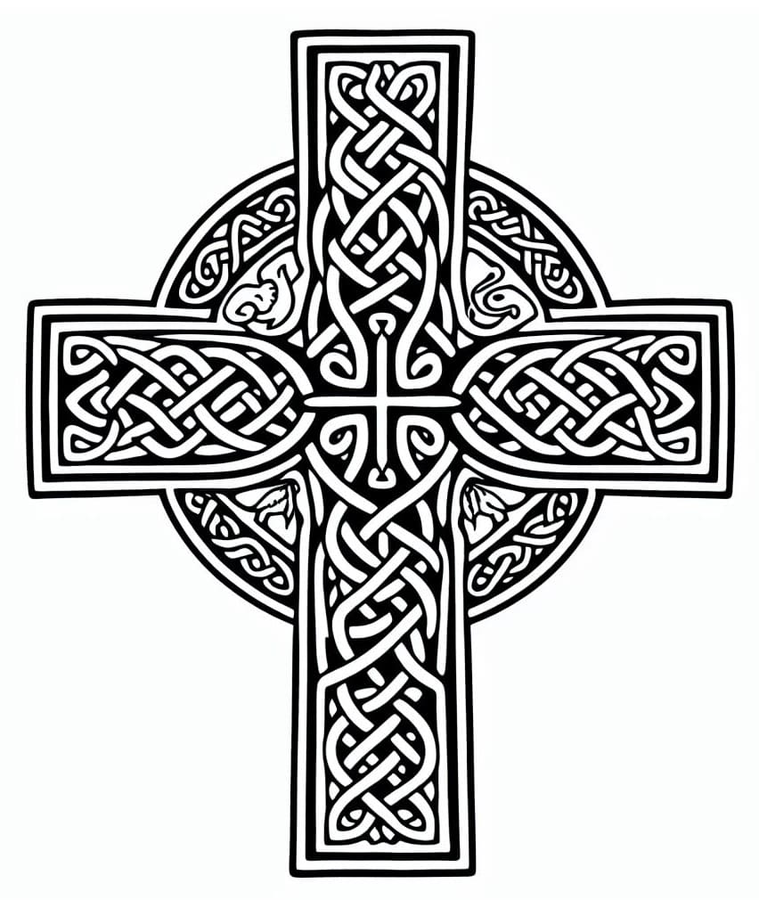 Celtic Cross For Adults