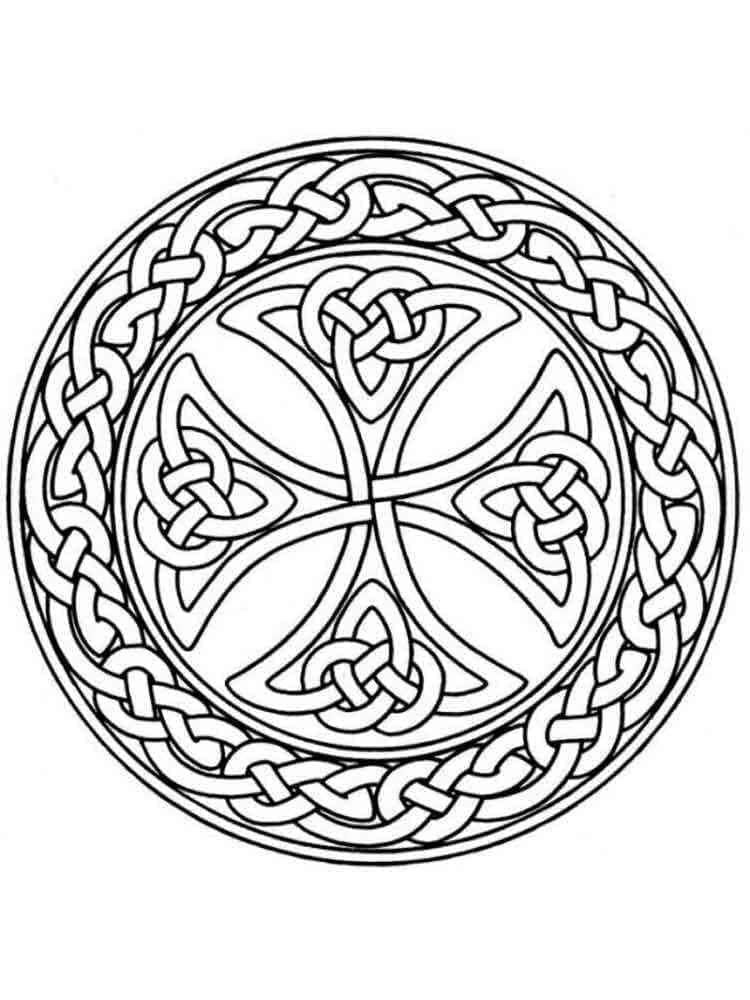 Celtic Cross Free For Adults