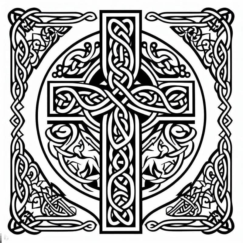 Celtic Cross to Print