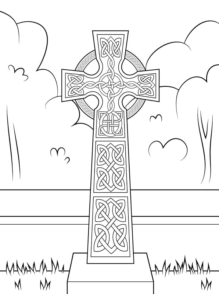 Celtic Cross with Ornament