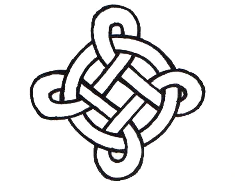 Celtic Knot 13 Coloring Game Celtic Knot 13