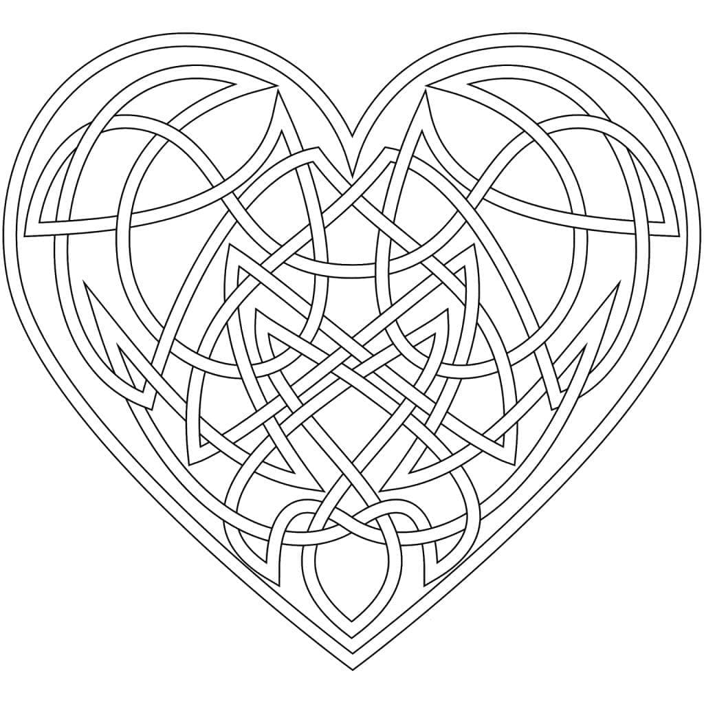 Celtic Knot 18 Coloring Game Celtic Knot 18