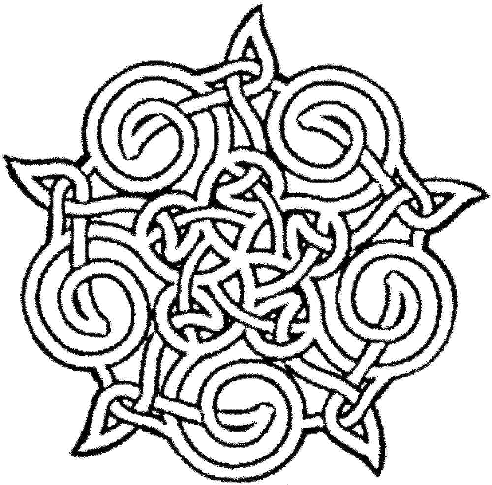 Celtic Knot 32 Coloring Game Celtic Knot 32