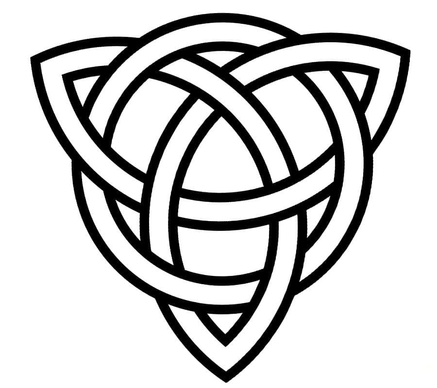 Celtic Knot 41 Coloring Game Celtic Knot 41