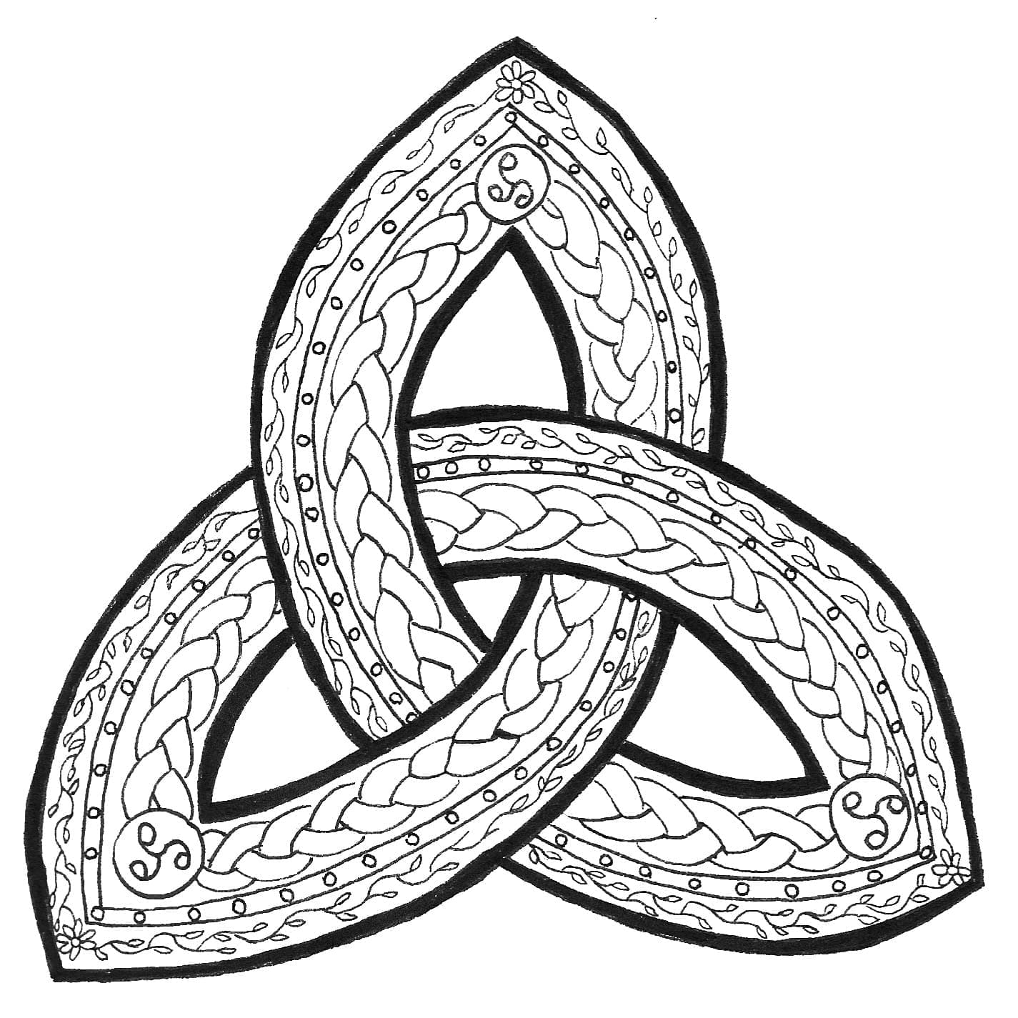 Celtic Knot 5 Coloring Game Celtic Knot 5