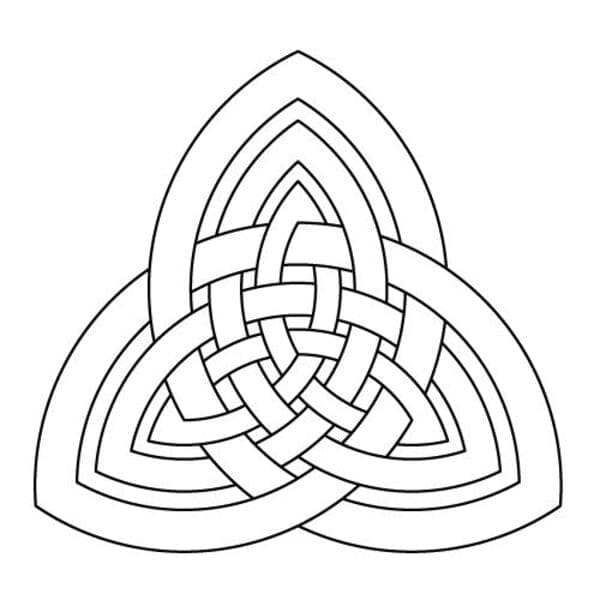Celtic Knot 7 Coloring Game Celtic Knot 7