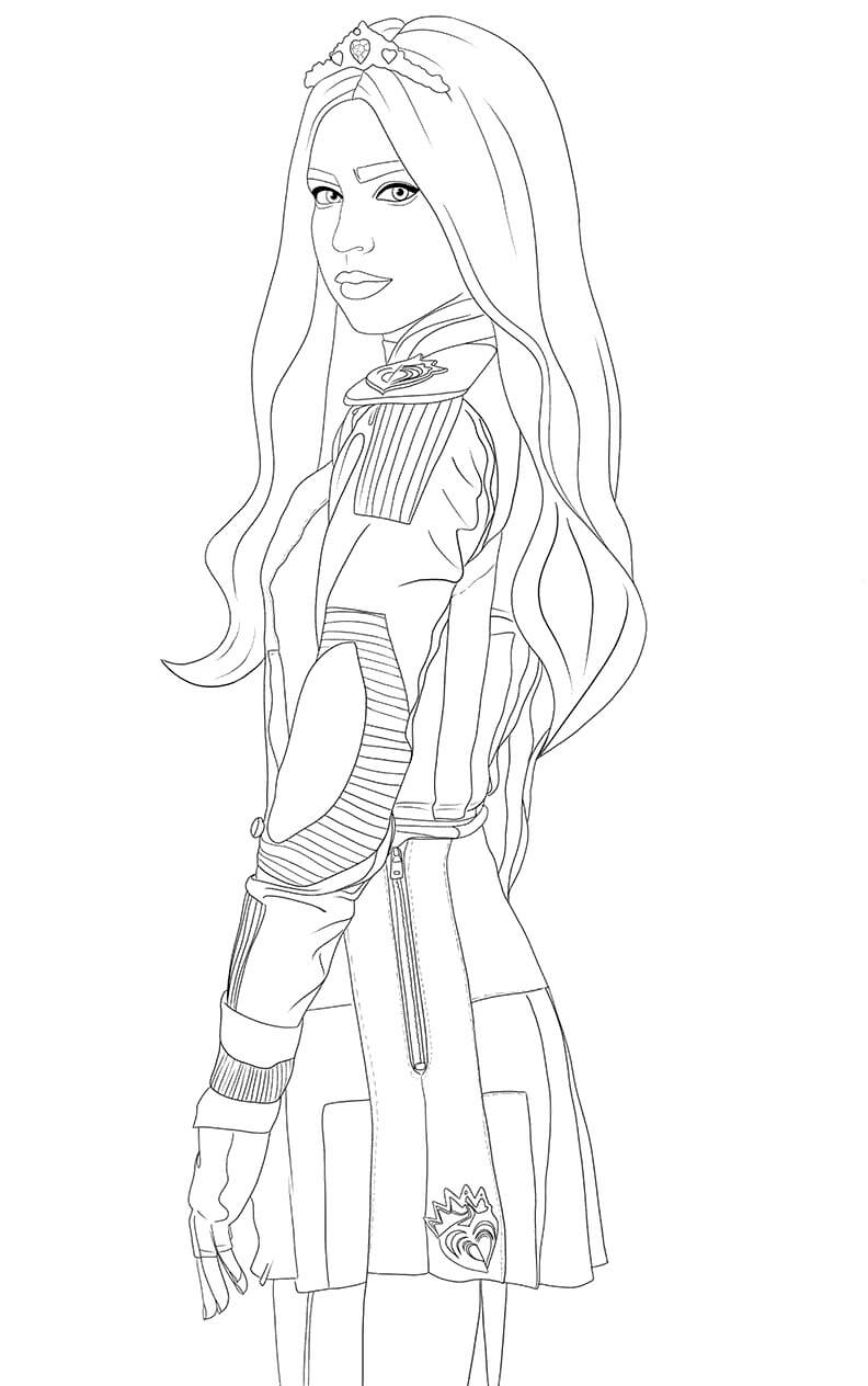 Character Evie from Descendents