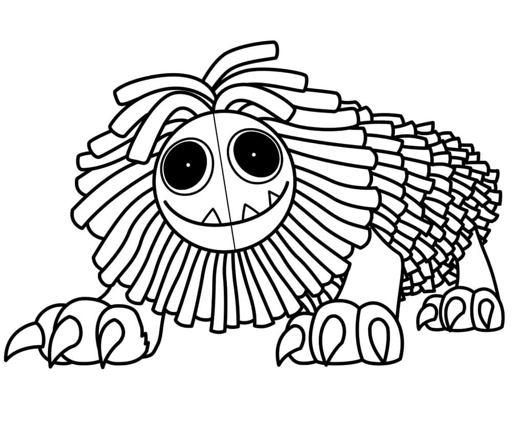 Character Yarnaby Coloring Game Character Yarnaby