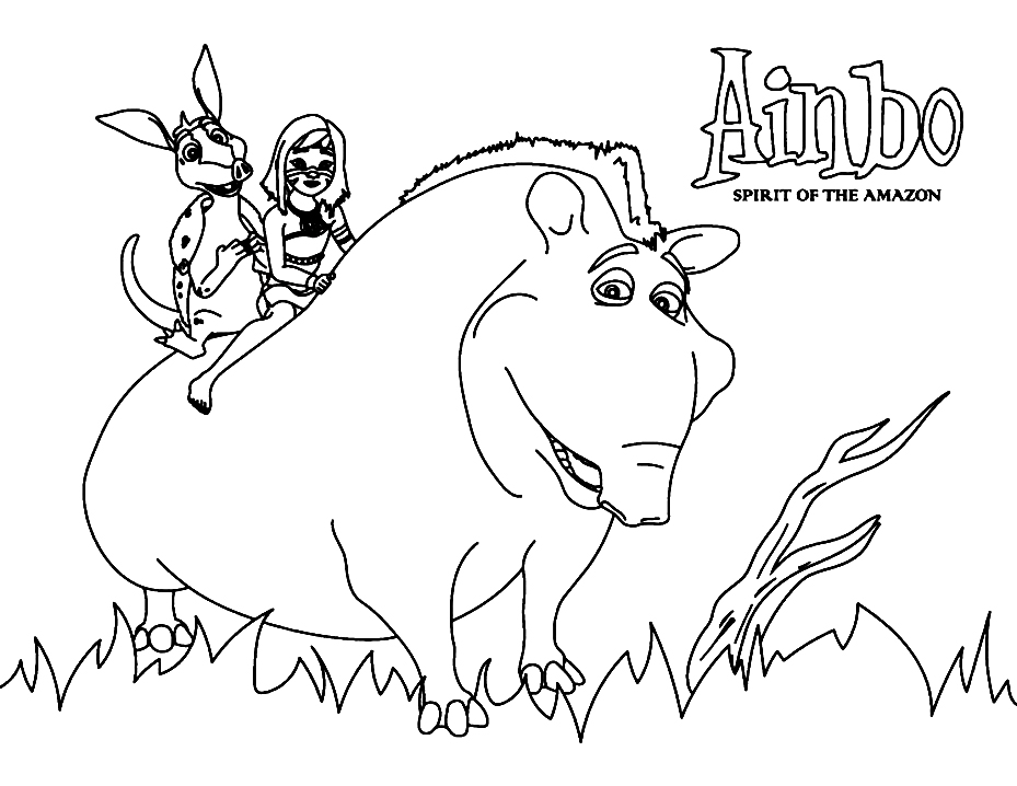 Characters from Ainbo