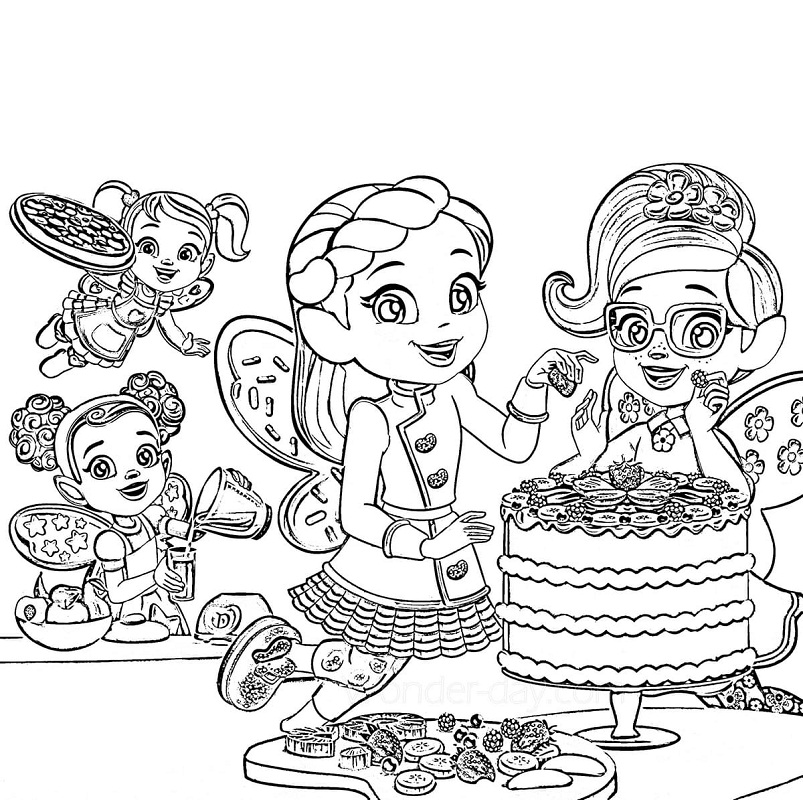 Characters from Butterbean’s Cafe 2