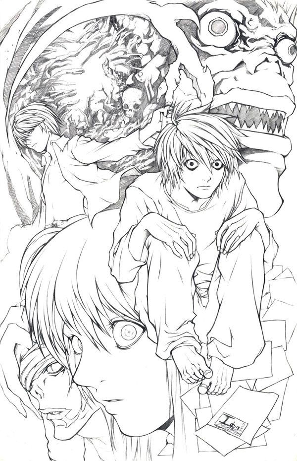 Characters from Death Note
