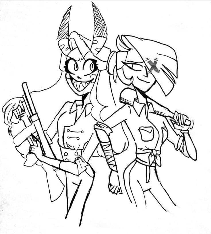 Characters from Hazbin Hotel