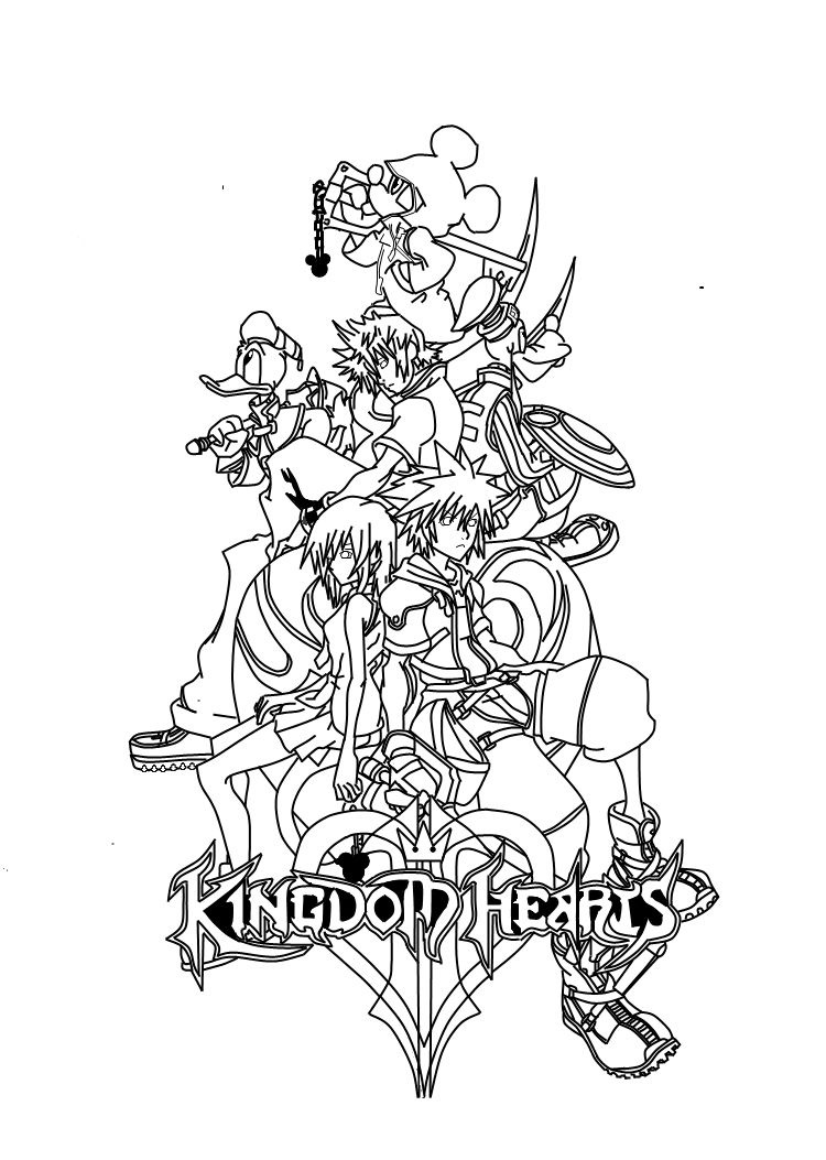 Characters from Kingdom Hearts