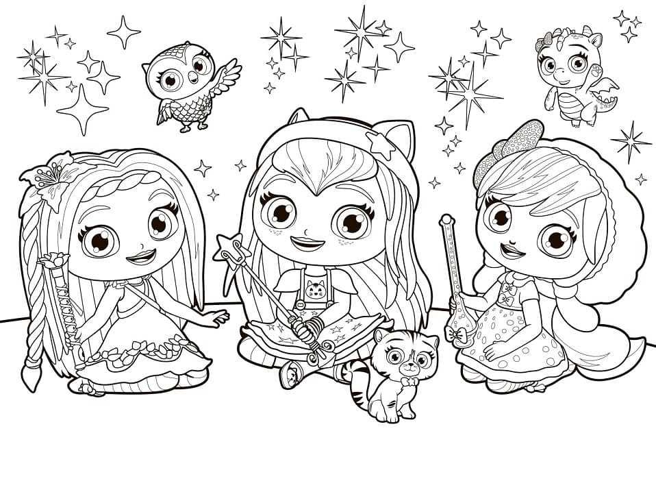 Characters from Little Charmers