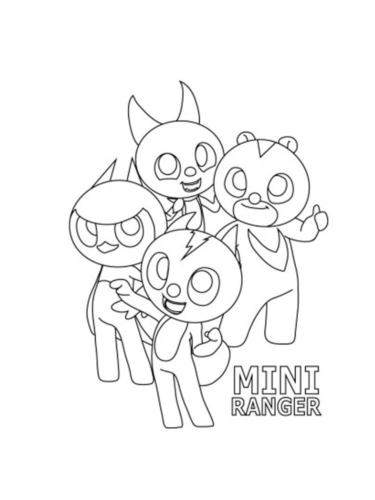 Characters from Miniforce 1
